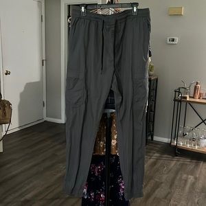 Mens Falls Creek Cargo Joggers with Adjustable Waist - L